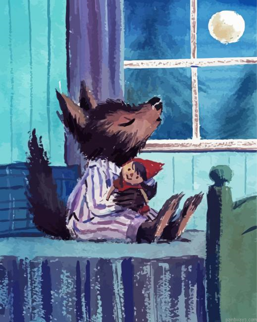 Baby Werewolf Painting By Numberss.png
