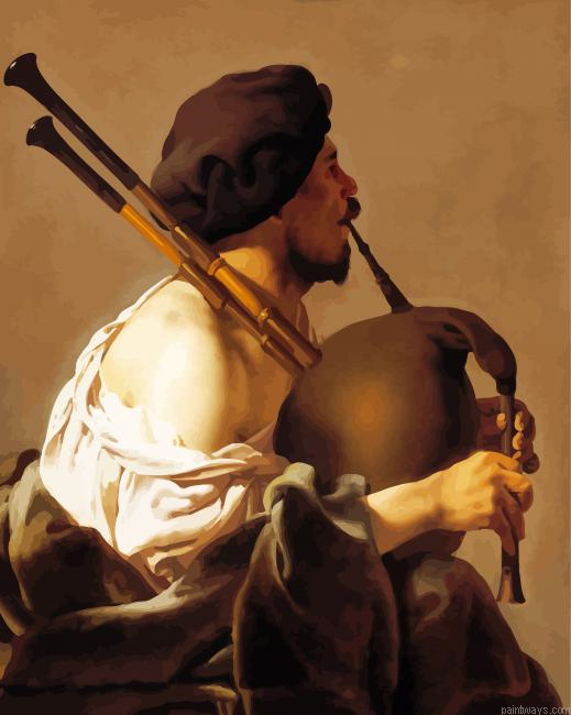 Bagpipe Player Painting By Numberss.png