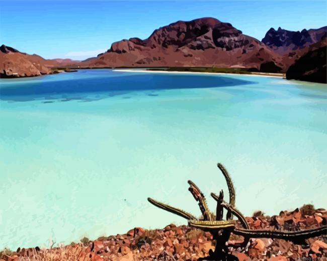 Baja California Peninsula Painting By Numberss.png