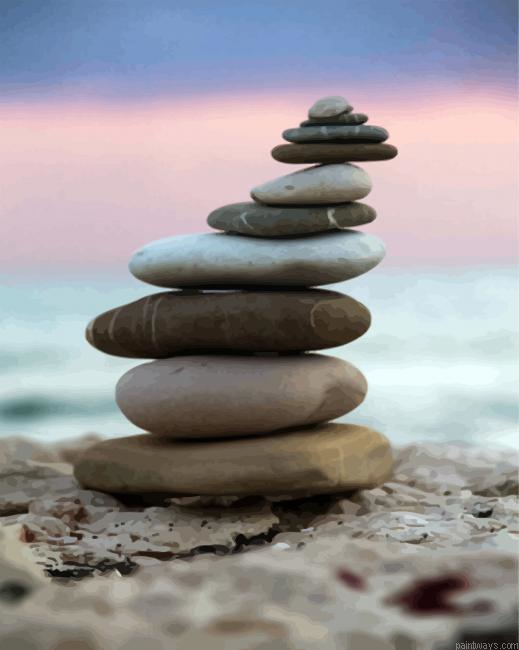 Balanced Stones Painting By Numberss.png