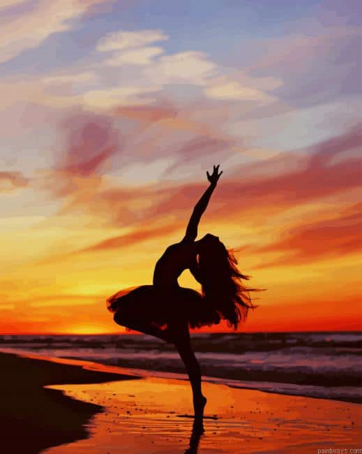 Ballerina Sunset New Painting By Numberss.png
