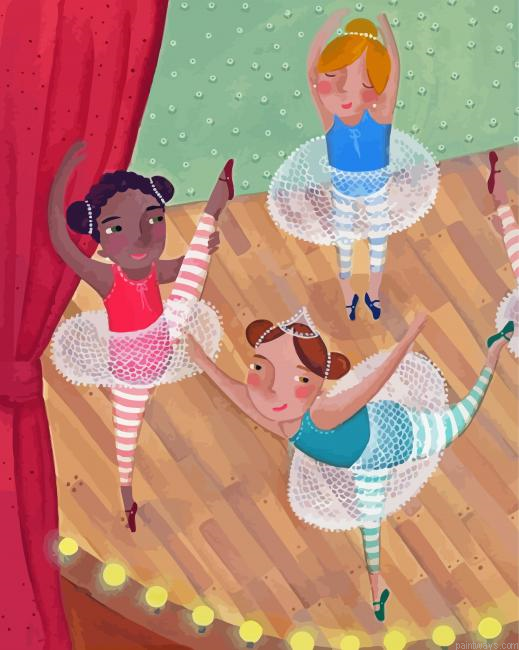 Ballet Scene Children Painting By Numberss.png