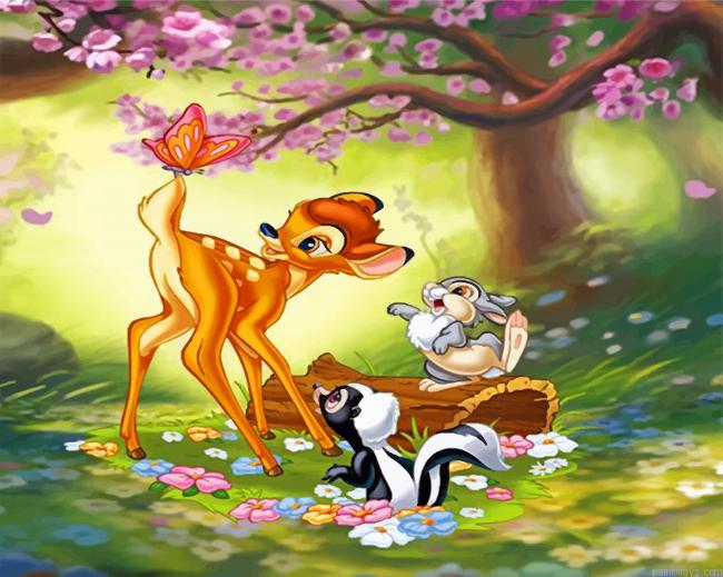 Bambi Disney Painting By Numbers.png