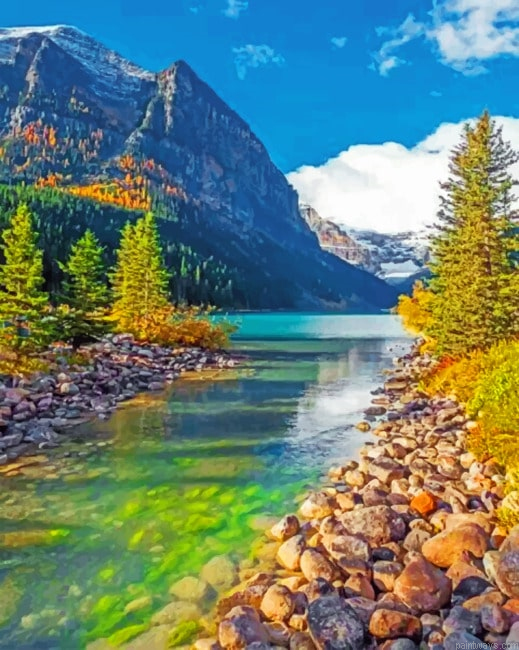 Banff National Park Landscapes Painting By Numberss.png