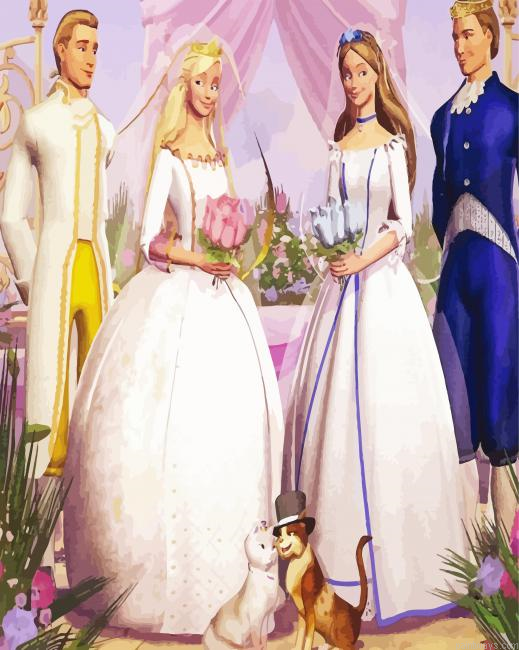 Barbie Wedding Painting By Numberss.png