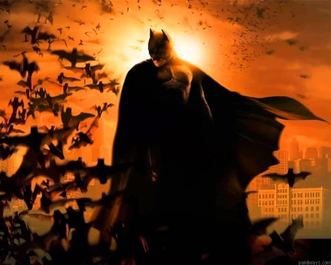 Batman Hero Painting By Numberss.png