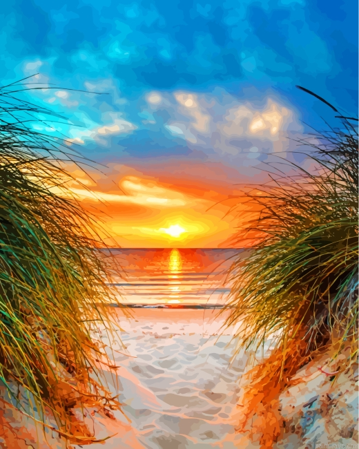 Beach Sunset Painting By Numbers.png