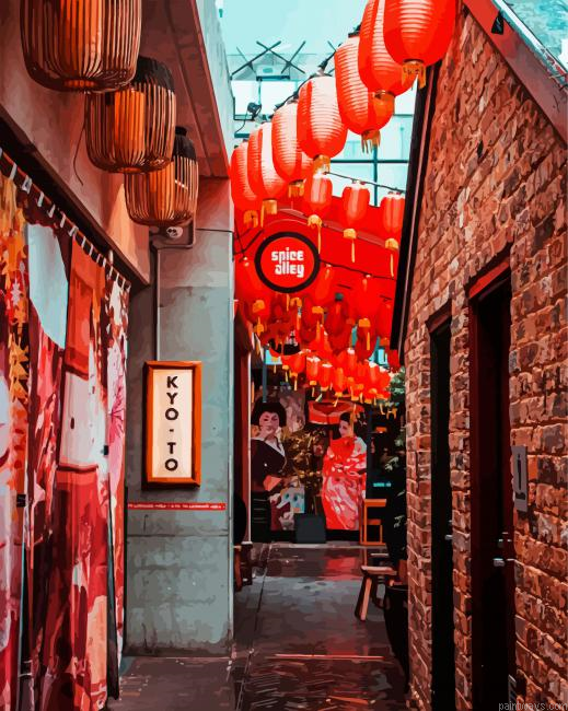 Beautiful Japanese Alley Painting By Numberss.png