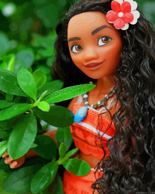 Beautiful Moana New Painting By Numberss.png
