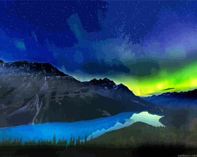 Beautiful Nightscape Painting By Numberss.png