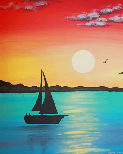 Beginner Sunset New Painting By Numberss.png
