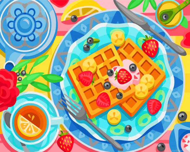 Belgian Waffles Painting By Numbers.png