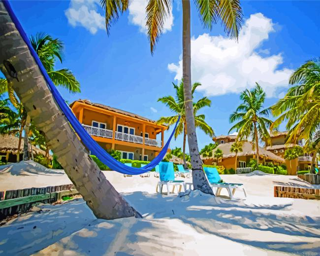 Belize Hotel View Painting By Numberss.png