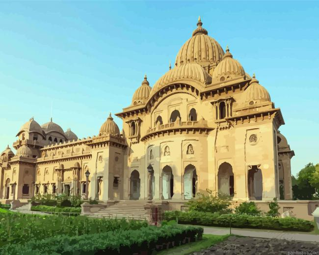 Belur Math Temple Painting By Numberss.png