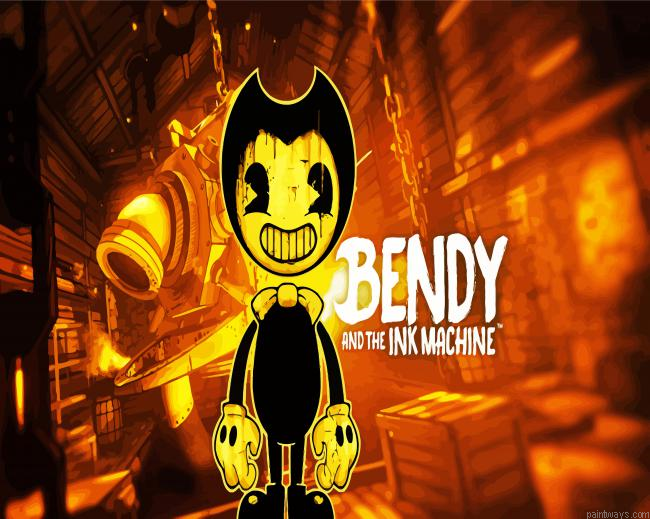 Bendy And The Ink Machine Painting By Numberss.png