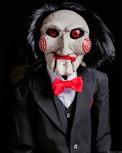 Billy The Puppet Saw Painting By Numberss.png
