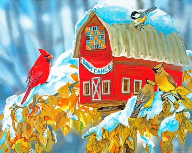 Birds Barn Painting By Numberss.png