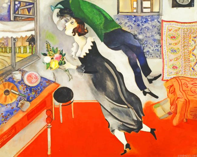 Birthday By Marc Chagall Painting By Numbers.png