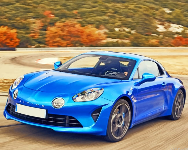 Blue Alpine Cars Painting By Numberss.png
