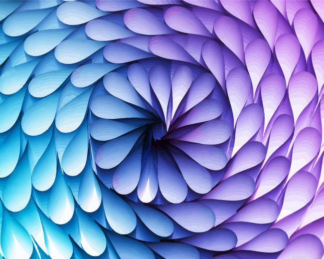 Blue Purple Pattern Art Painting By Numberss.png