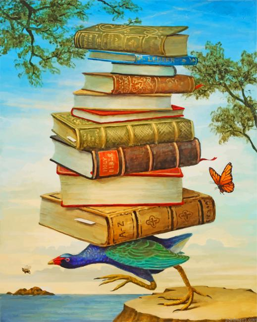 Books On Bird Painting By Numbers.png