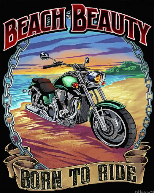 Born To Ride Painting By Numberss.png