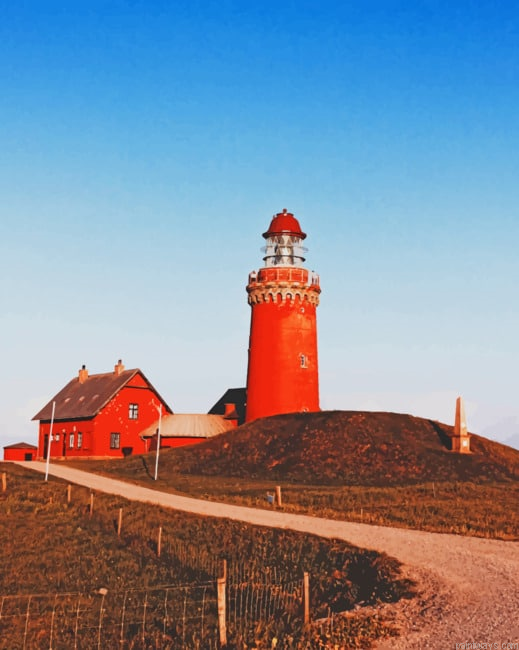 Bovbjerg Lighthouse Painting By Numbers.png
