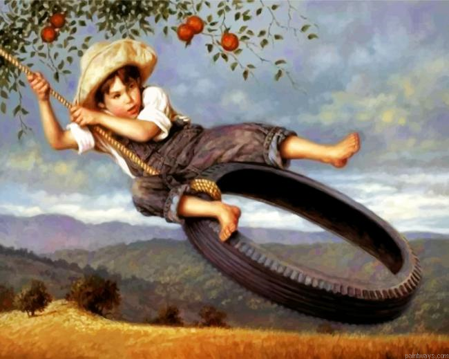 Boy Swinging Painting By Numbers.png