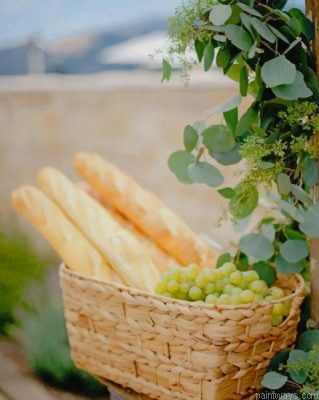 Bread And Grapes Painting By Numbers.png