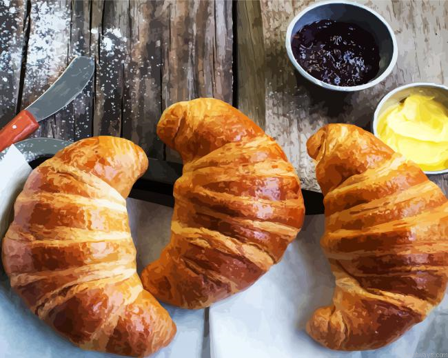 Breakfast Croissant Painting By Numberss.png