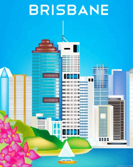 Brisbane Poster Painting By Numberss.png