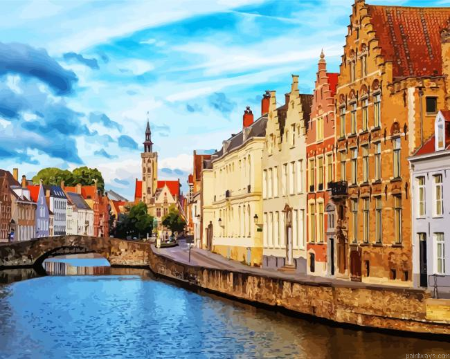 Bruges Buildings Painting By Numberss.png