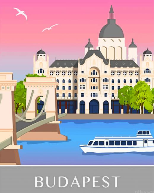 Budapest Hungary Painting By Numbers.png