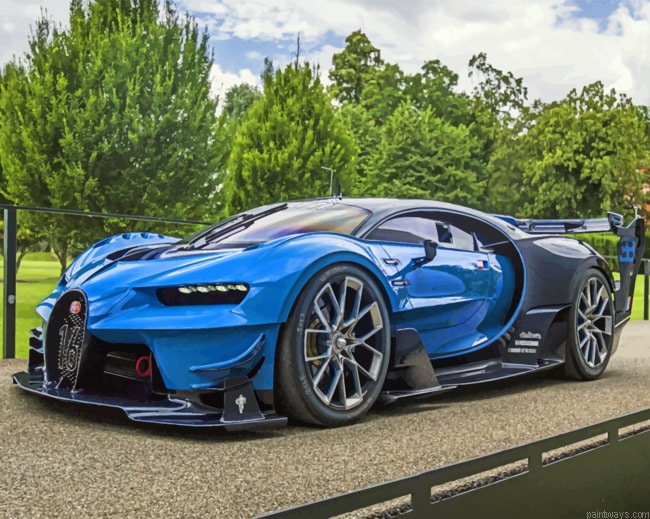 Bugatti Chiron Cars Painting By Numberss.png