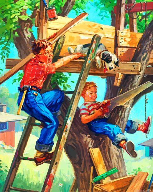Building A Tree House Painting By Numbers.png