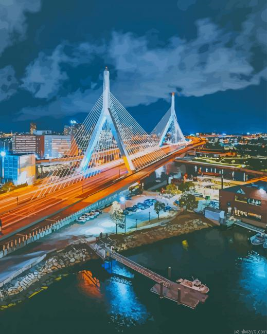 Cable Stayed Bridge New Painting By Numberss.png