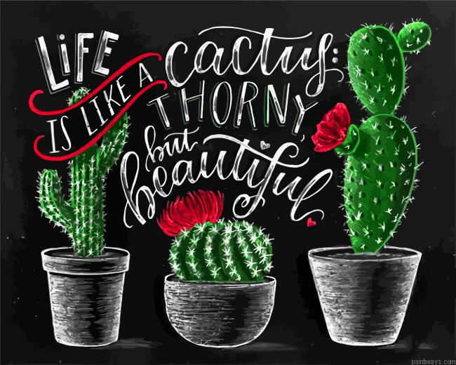 Cactus Quote Painting By Numbers.png