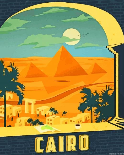 Cairo Egypt Painting By Numbers.png