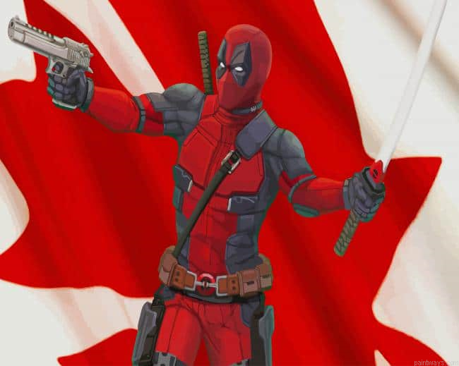 Canadian Deadpool New Painting By Numberss.png