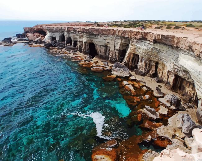 Cape Greco Cyprus Painting By Numberss.png