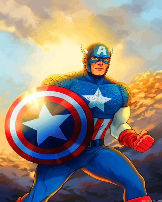 Captain America Painting By Numbers.png