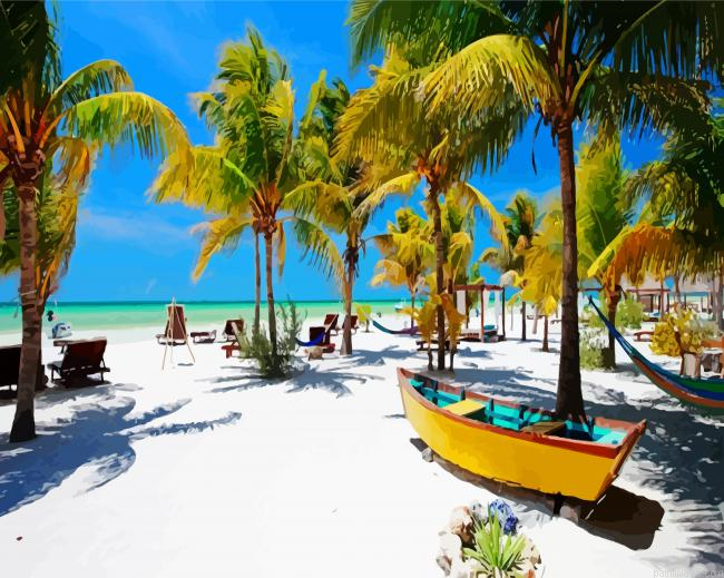 Caribbean Island Beach Painting By Numberss.png