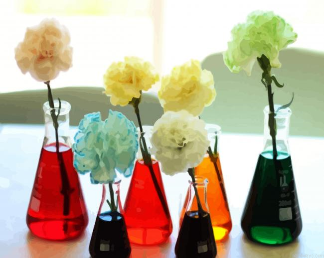 Carnations In Glass Painting By Numberss.png