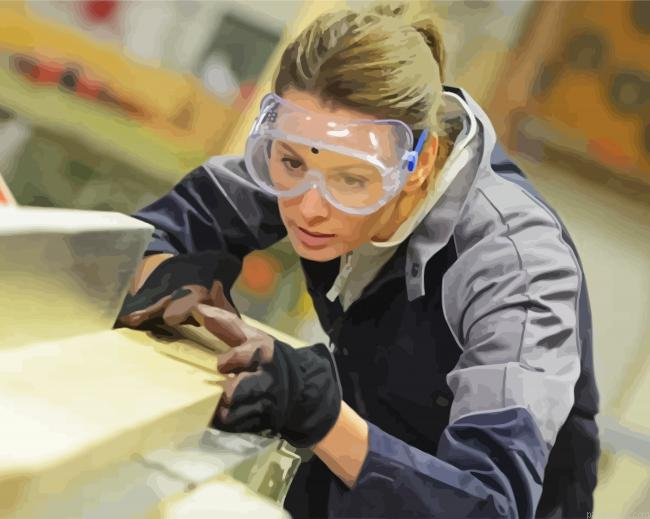 Carpentry Woman Painting By Numberss.png