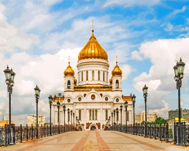 Cathedral Of Christ The Saviour Painting By Numberss.png