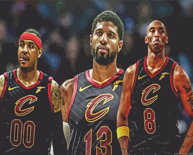 Cavaliers Players Painting By Numberss.png