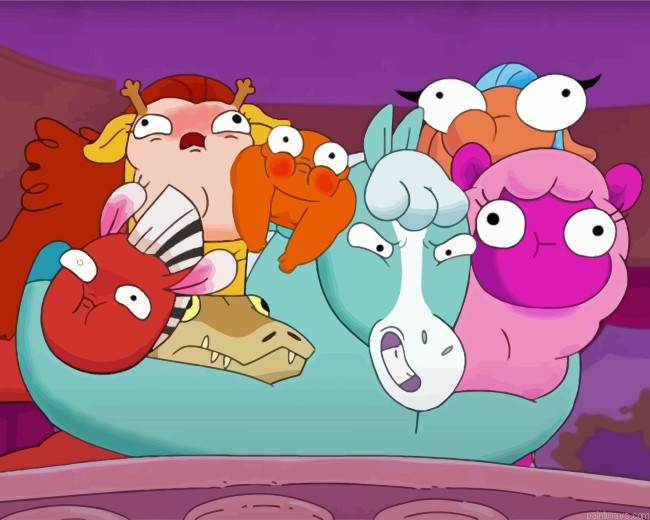Centaurworld Animation Painting By Numberss.png