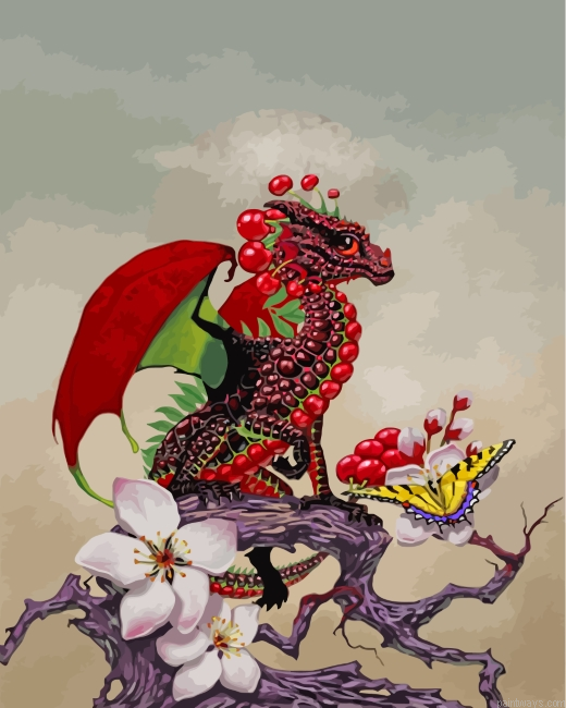 Cherry Dragon Painting By Numbers.png