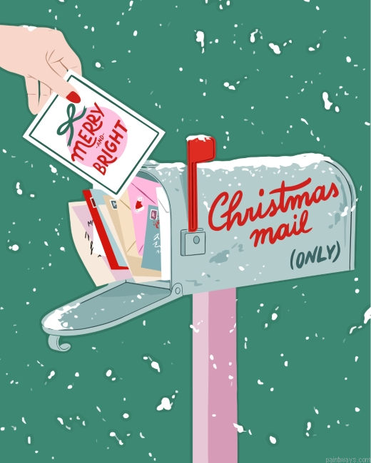 Christmas Mail Painting By Numbers.png