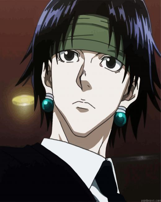 Chrollo Lucilfer Character Painting By Numberss.png